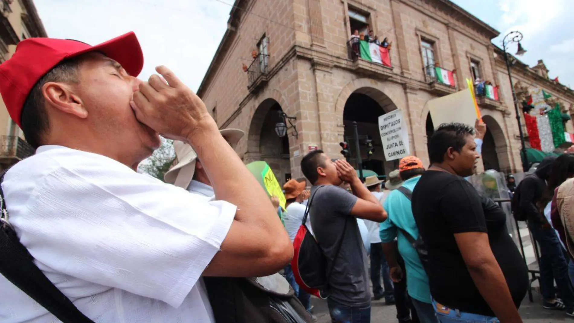 Víctor Manuel Zavala líder sindical y arribó de la cnte ML 2